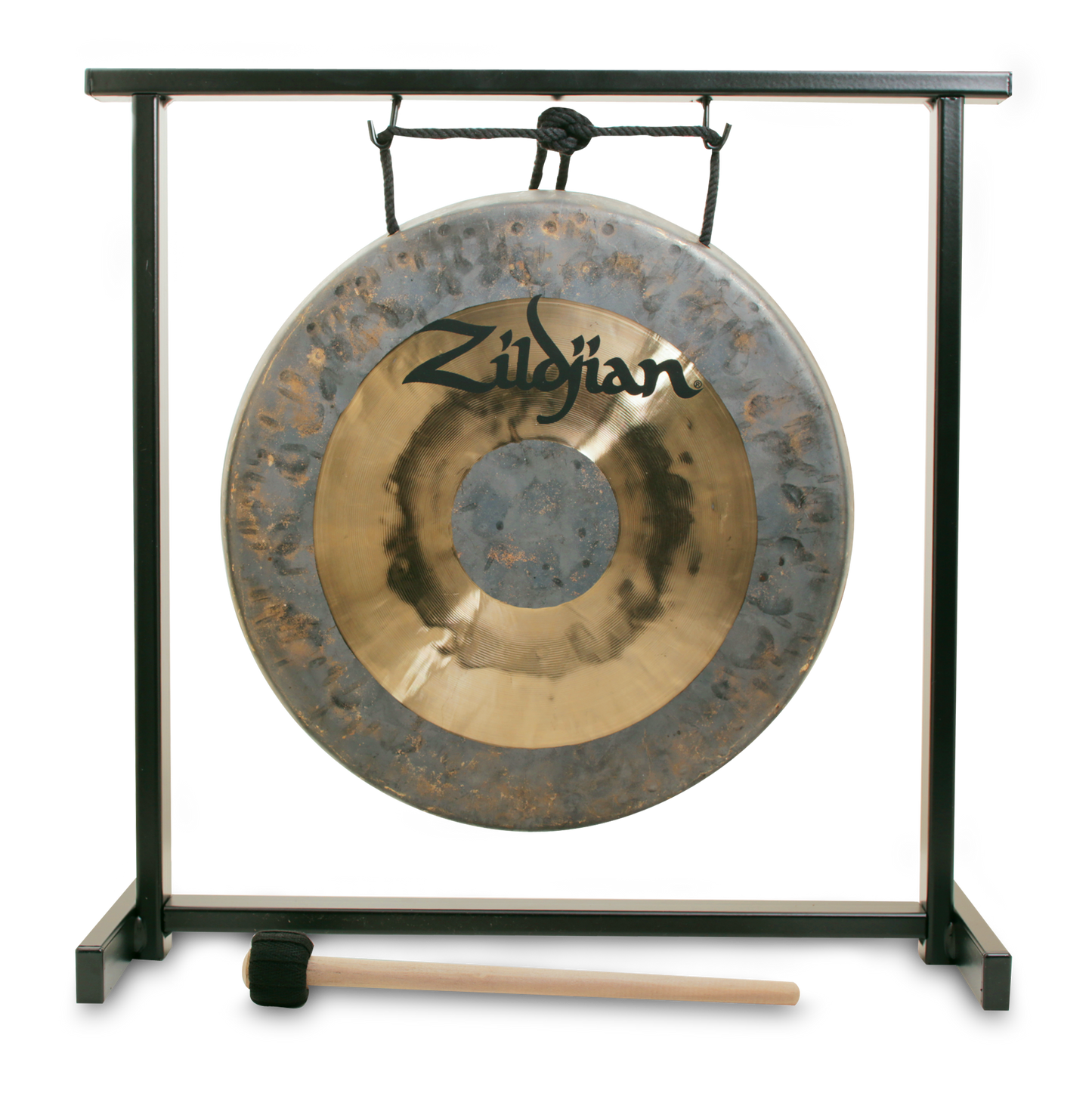 12" Traditional Gong Table-Top Stand Set